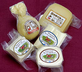 北海道オホーツクのフェルミエチーズ・つべつチーズ工房風の丘のチーズセット